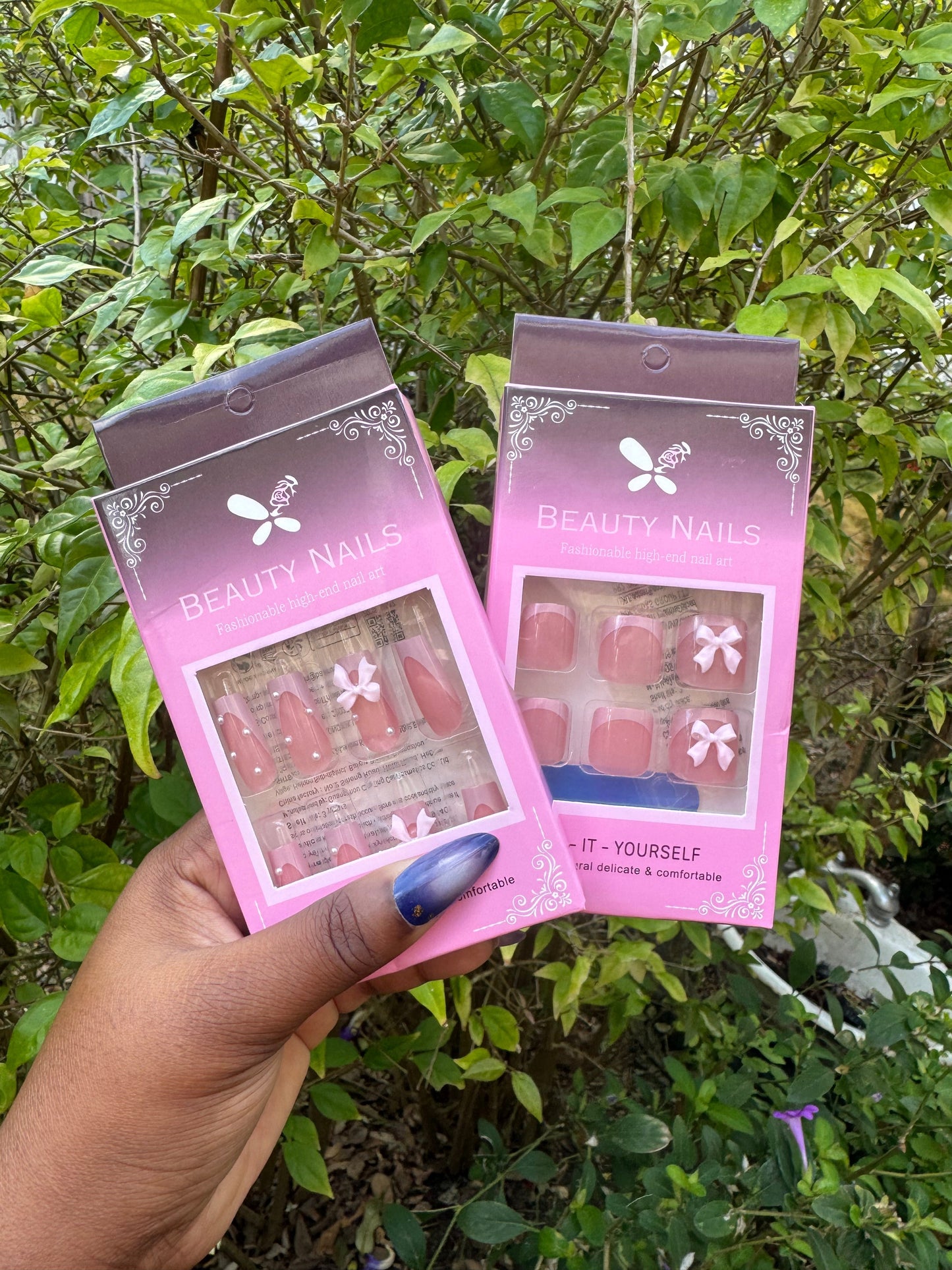 Square Nails & Toenails Set