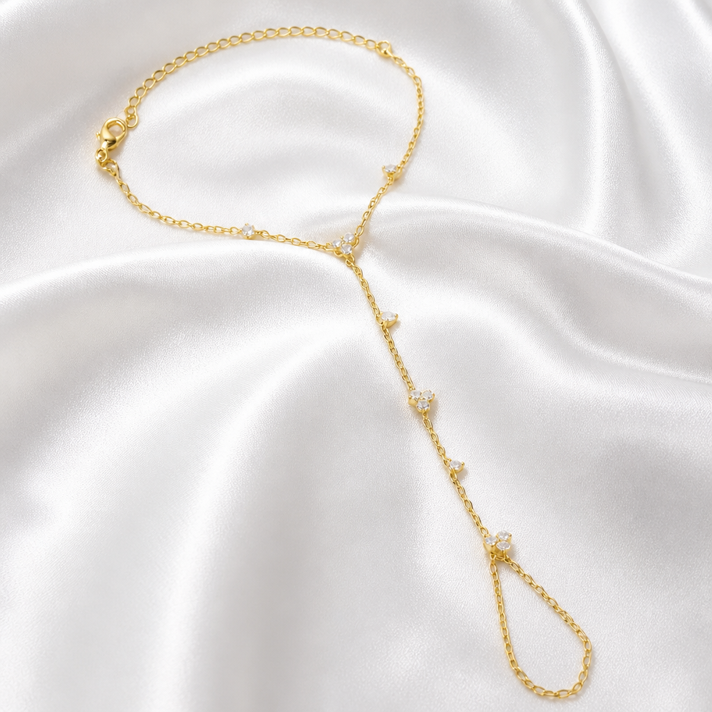 Luna Heart Hand Chain