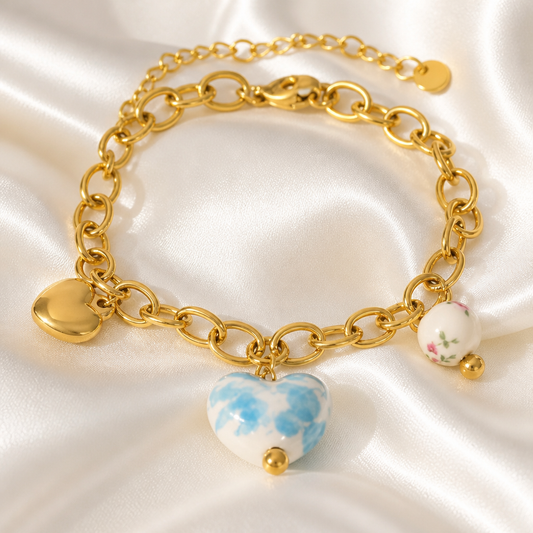 Sky Heart Bracelet