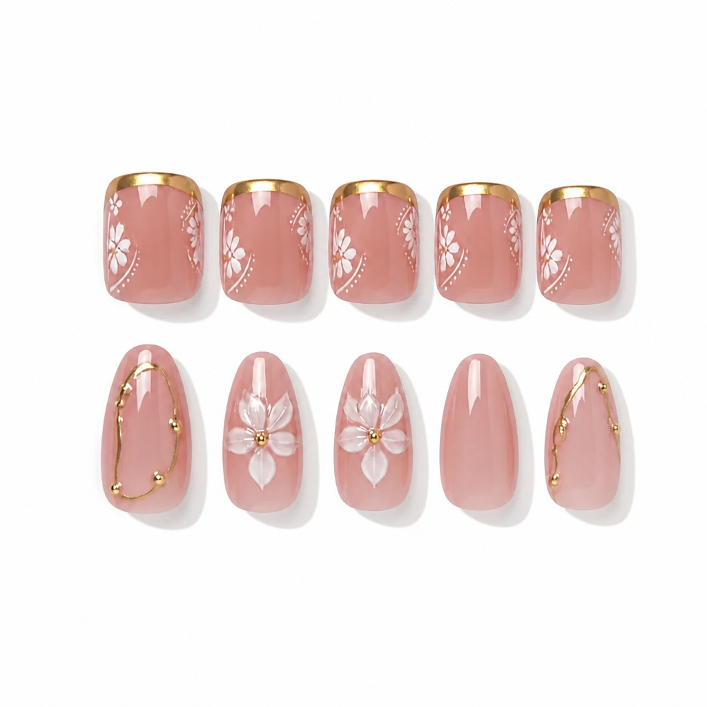 Luxury Tips Nails & Toenails Set