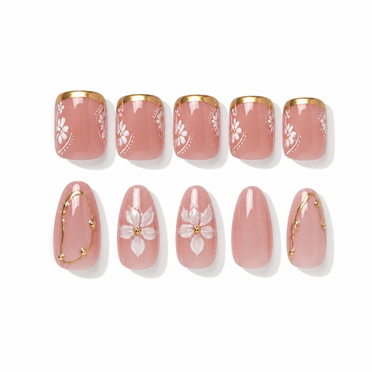 Luxury Tips Nails & Toenails Set