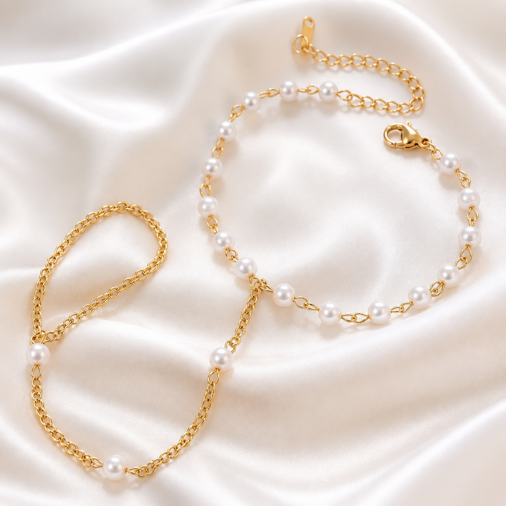 Timeless Pearl Hand Chain