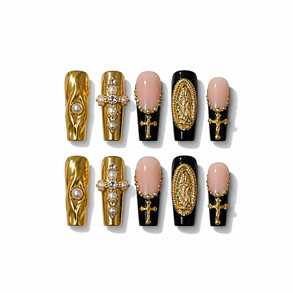 Pretty Tips Nails Set
