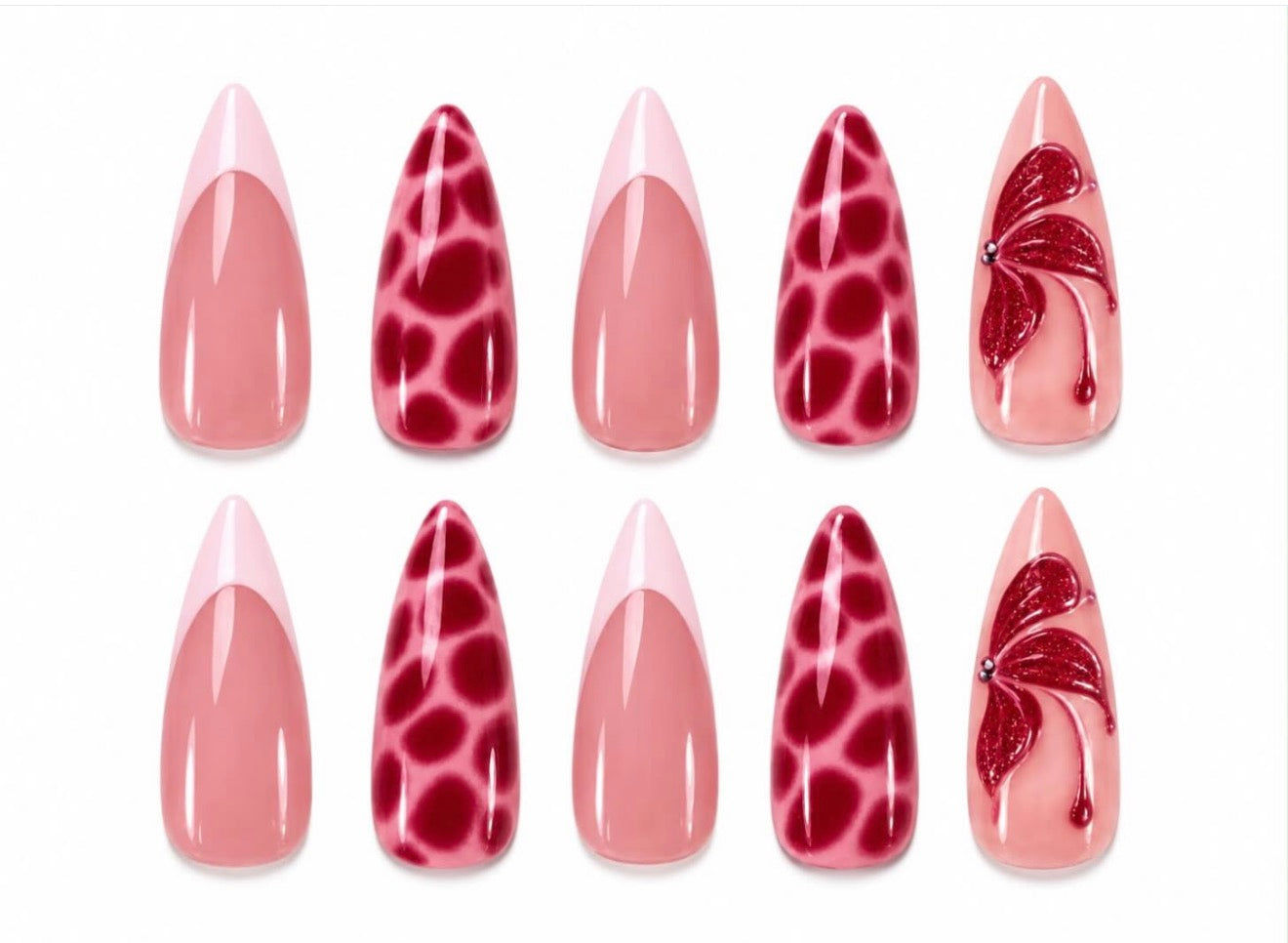 Blush & Bloom Nails Set