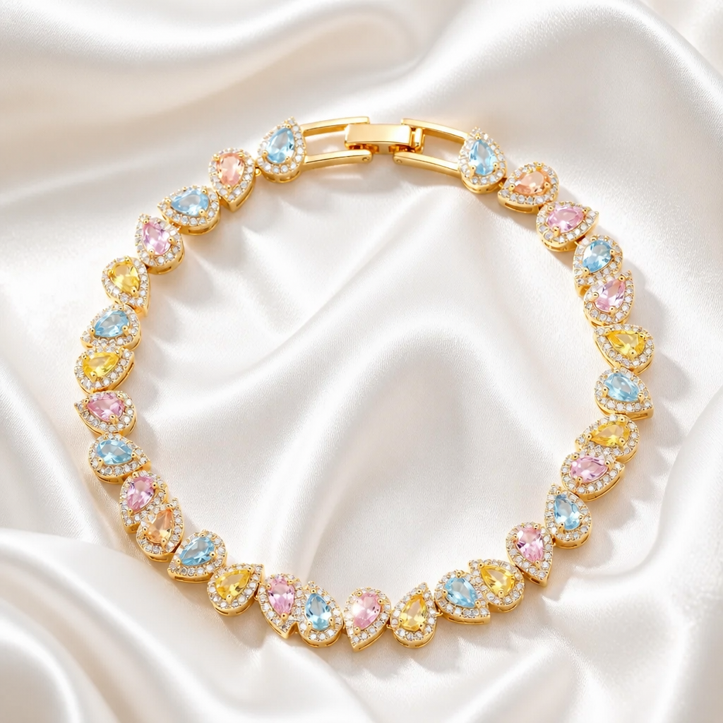 Aurora Teardrop Bracelet