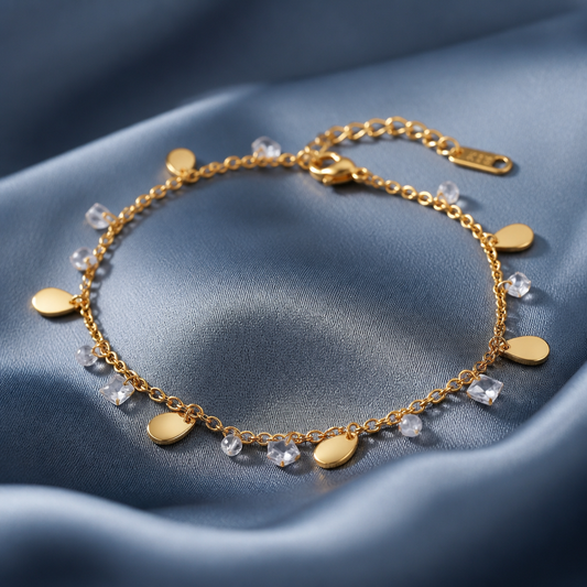 Twinkle Drop Anklet