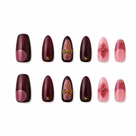Cherry Blossom Nails Set