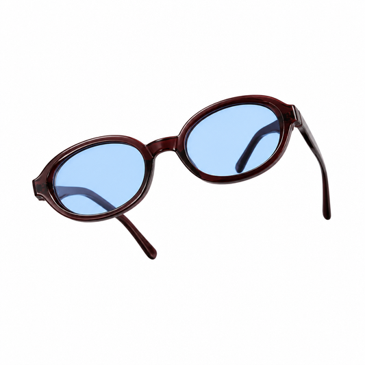 Blue Eclipse Sunglasses