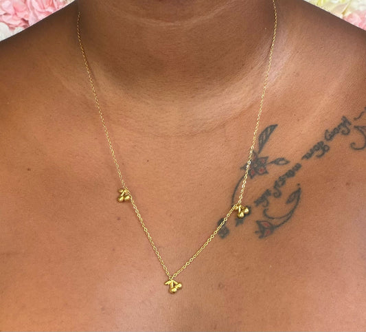 Mini Cherry Charms Necklace