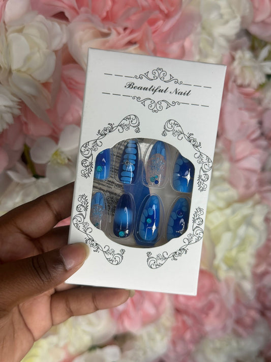 Ocean Style Nails Set